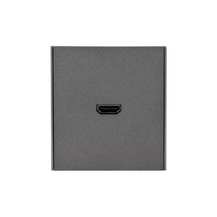 Розетка STRONG HDMI с/у графит KRANZ