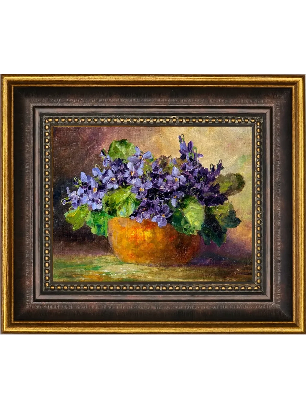 Картина настенная интерьерная в багетной раме 18*21 см