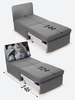 Кресло-кровать "Миник", купон Котенок в клубках