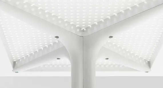 Пластиковый стол Clip 70х70 см агава