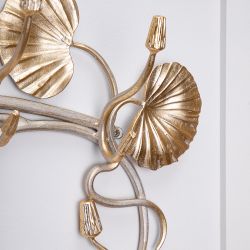 Вешалка настенная «Нимфея» (с 5-ю крючками) Айвори