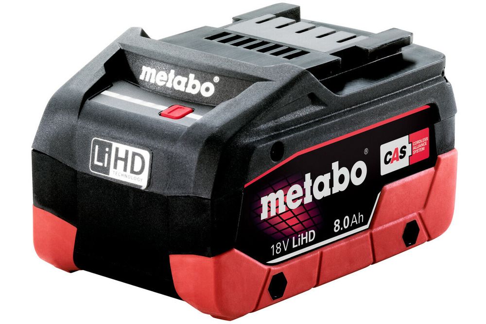 Аккумулятор Metabo LiHD 18B 8,0Ач