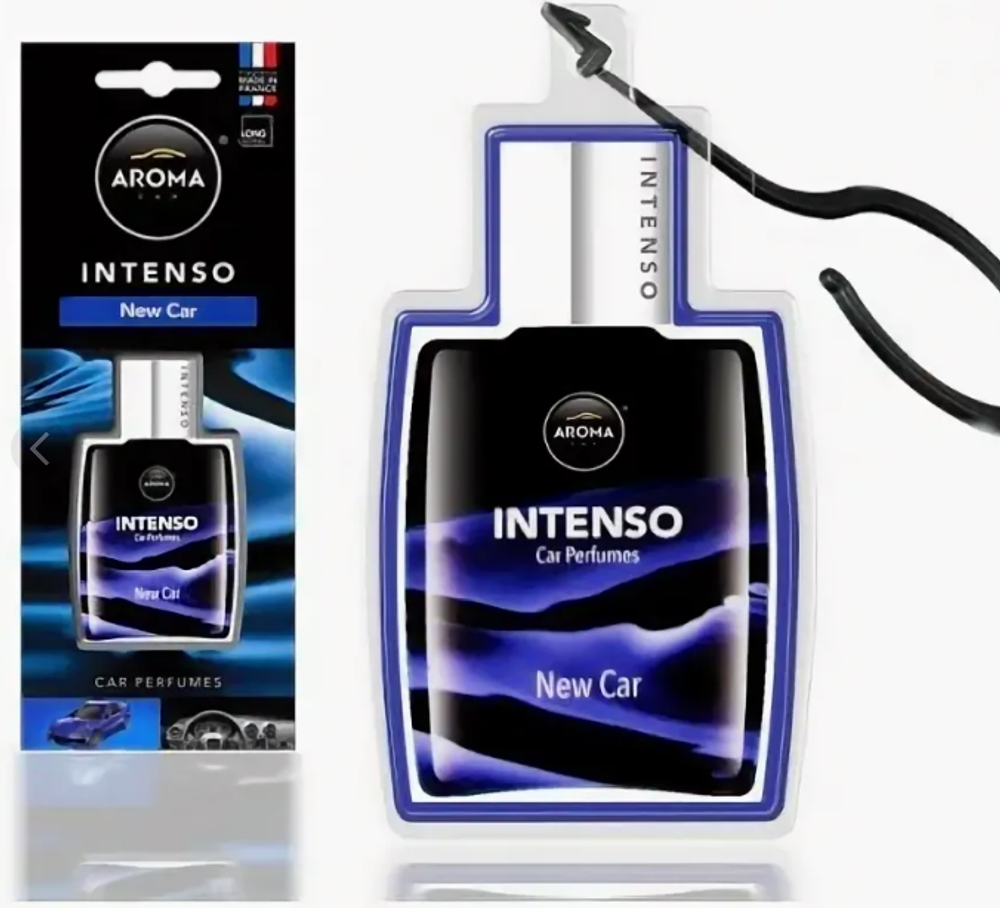 Ароматизатор  воздуха  AROMA CAR INTENSO,NEW CAR,10г,Польша