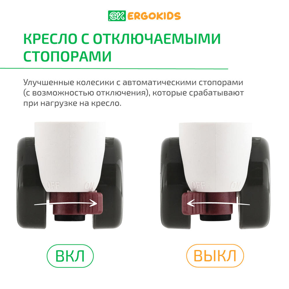 Стул для школьника Ergokids Sprint Duo Plus с подлокотниками