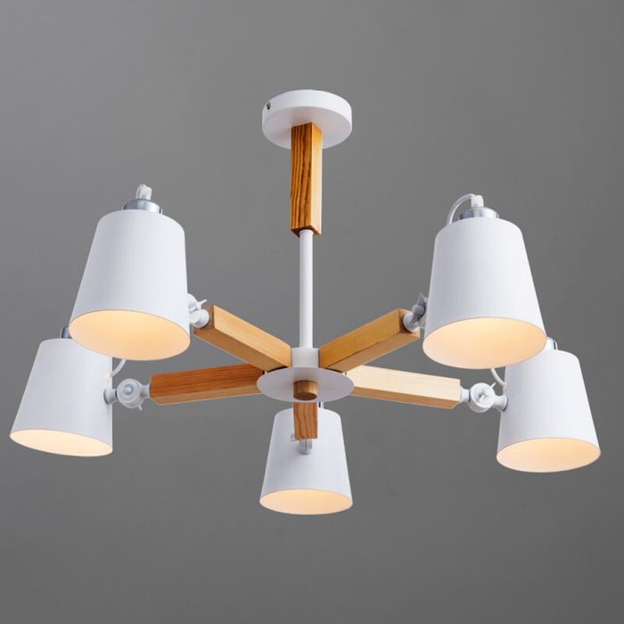 Люстра на штанге Arte Lamp A7141PL-5WH