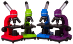 Микроскоп Bresser Junior Biolux SEL 40–1600x, фиолетовый