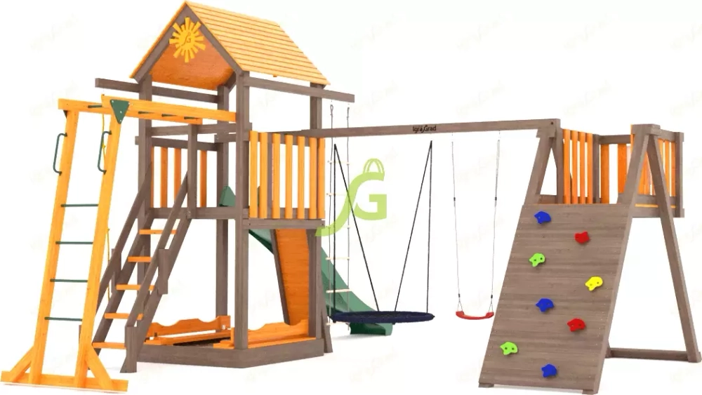 Детская площадка на дачу