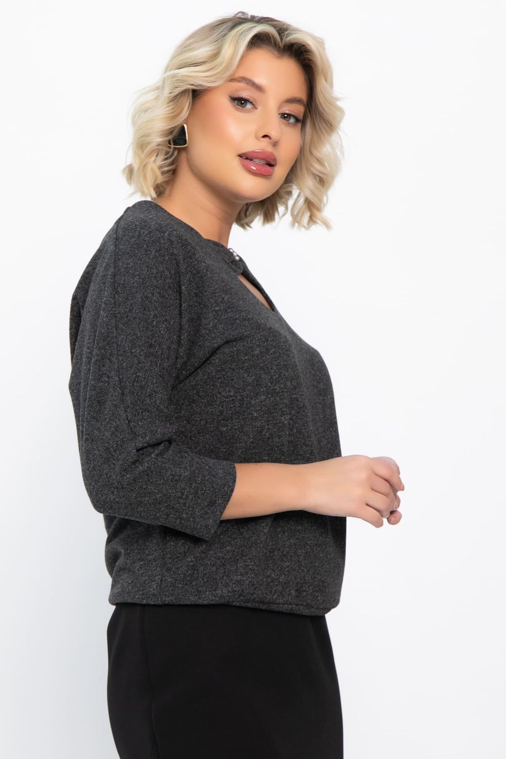 Джемпер трикотажный Сайрис (темно-серый) Б14789-50М LT Collection