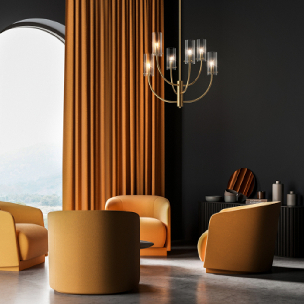 Светильник потолочный Maytoni Arco MOD223PL-06BS