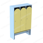 Шкаф детский для одежды 3 СЕКЦИИ