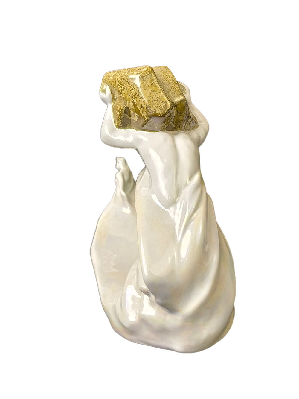 Фарфоровая статуэтка "Байкал и Ангара" Хайта