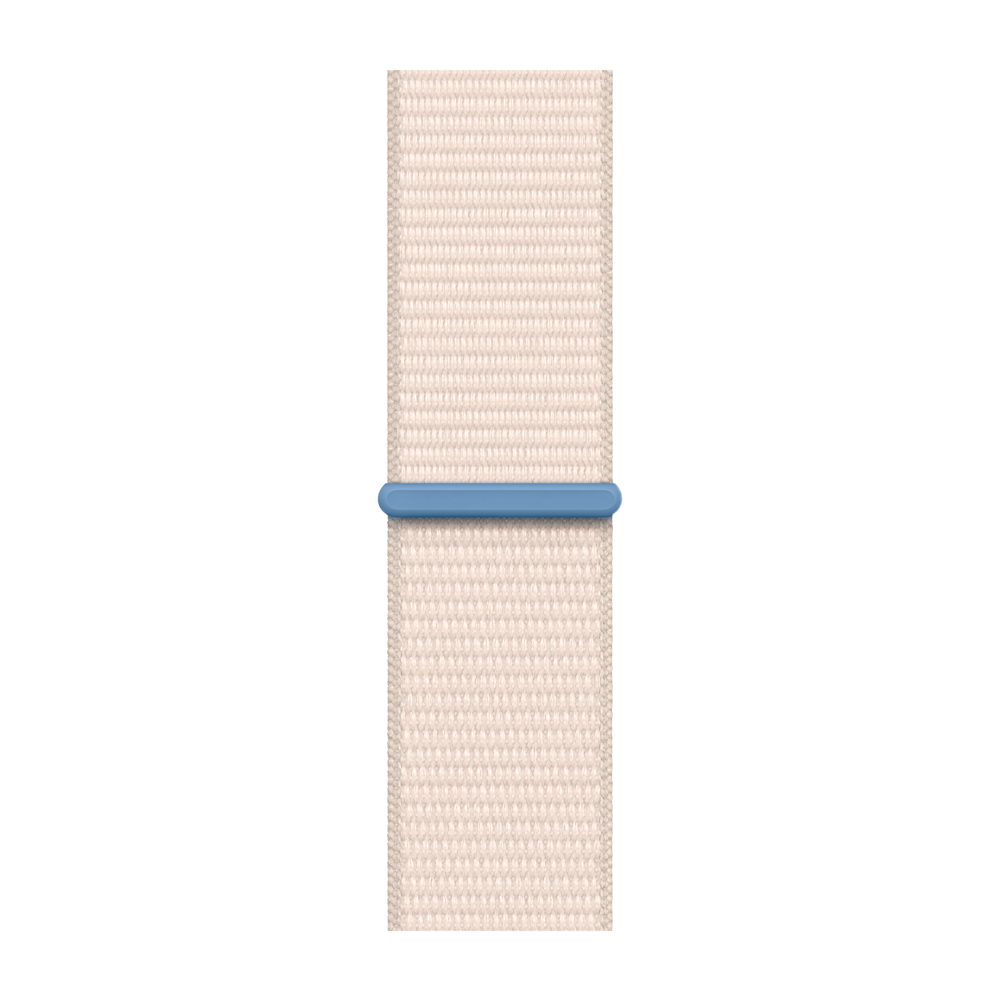 Умные часы Apple Watch Series 9 GPS, 45mm, Aluminium Case with Sport Loop, Starlight (Сияющая звезда)