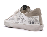 Мужские Кеды Golden Goose 'Superstar' Cuir Blanc Taupe