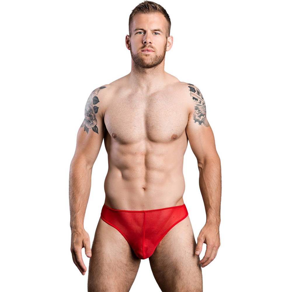 Мужские соблазнительные трусики-стринги Doreanse Sexy (Размер: L) (Цвет: красный)