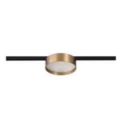 ST670.336.12 Магнитный трековый светильник Латунь LED 1*12W 3000K 500Lm Ra>80 100° IP20 D113xH34 24V СУПЕР5