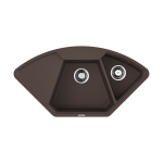 Мойка Omoikiri Yonaka 98-C-DC Artgranit | Темный шоколад