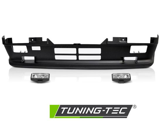 Бампер передний + противотуманные огни для BMW E30 82-90