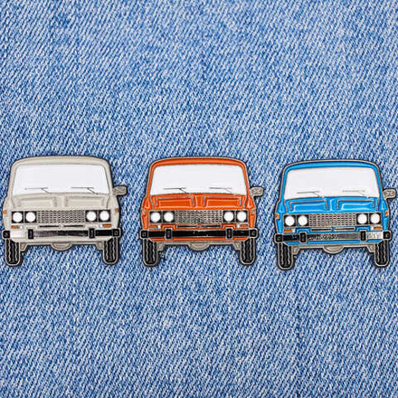 Значок автомобиль Шестерка 2106