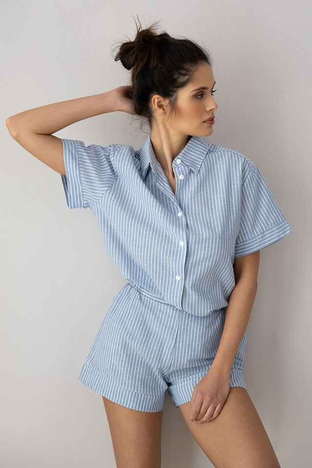 Классическая пижама Jany в полоску