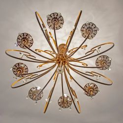 Citilux Марлен CL411181 Люстра подвесная Кофейная