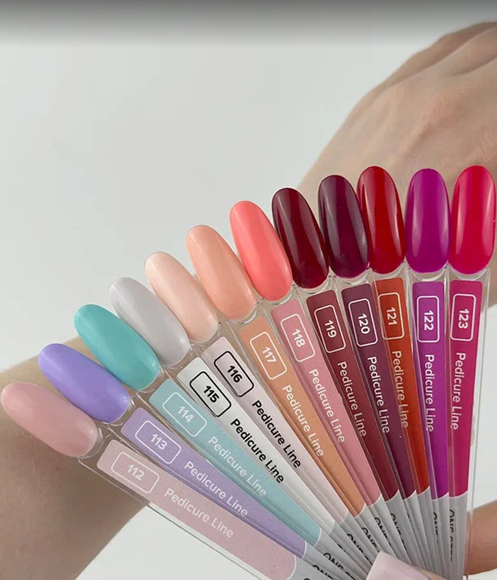 Uno Однофазный гель-лак 113 Pedicure Line, 8мл