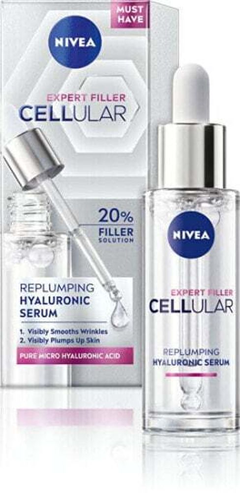 Сыворотки, ампулы и масла Filling serum Cellular Expert Filler (Replumping Hyaluronic Serum) 30 ml