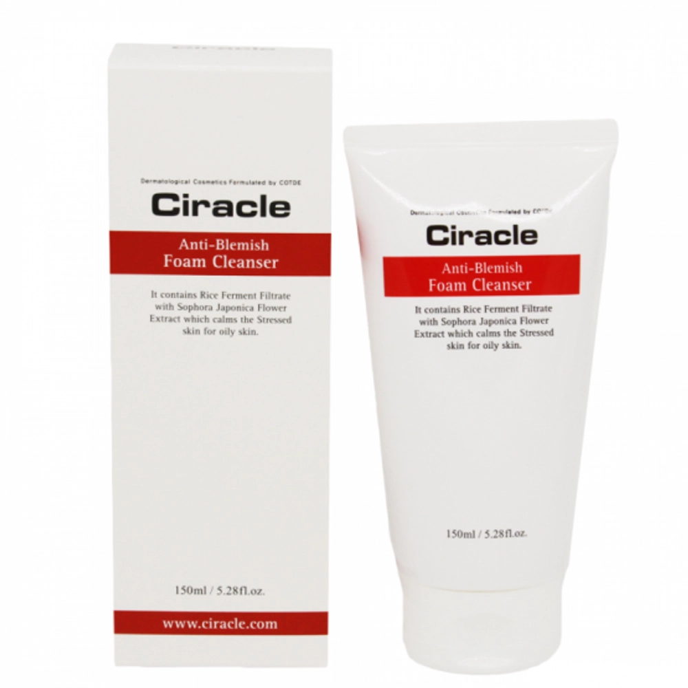 Пенка для умывания для жирной кожи Ciracle Anti-acne anti-blemish Foam Cleanser 150 мл