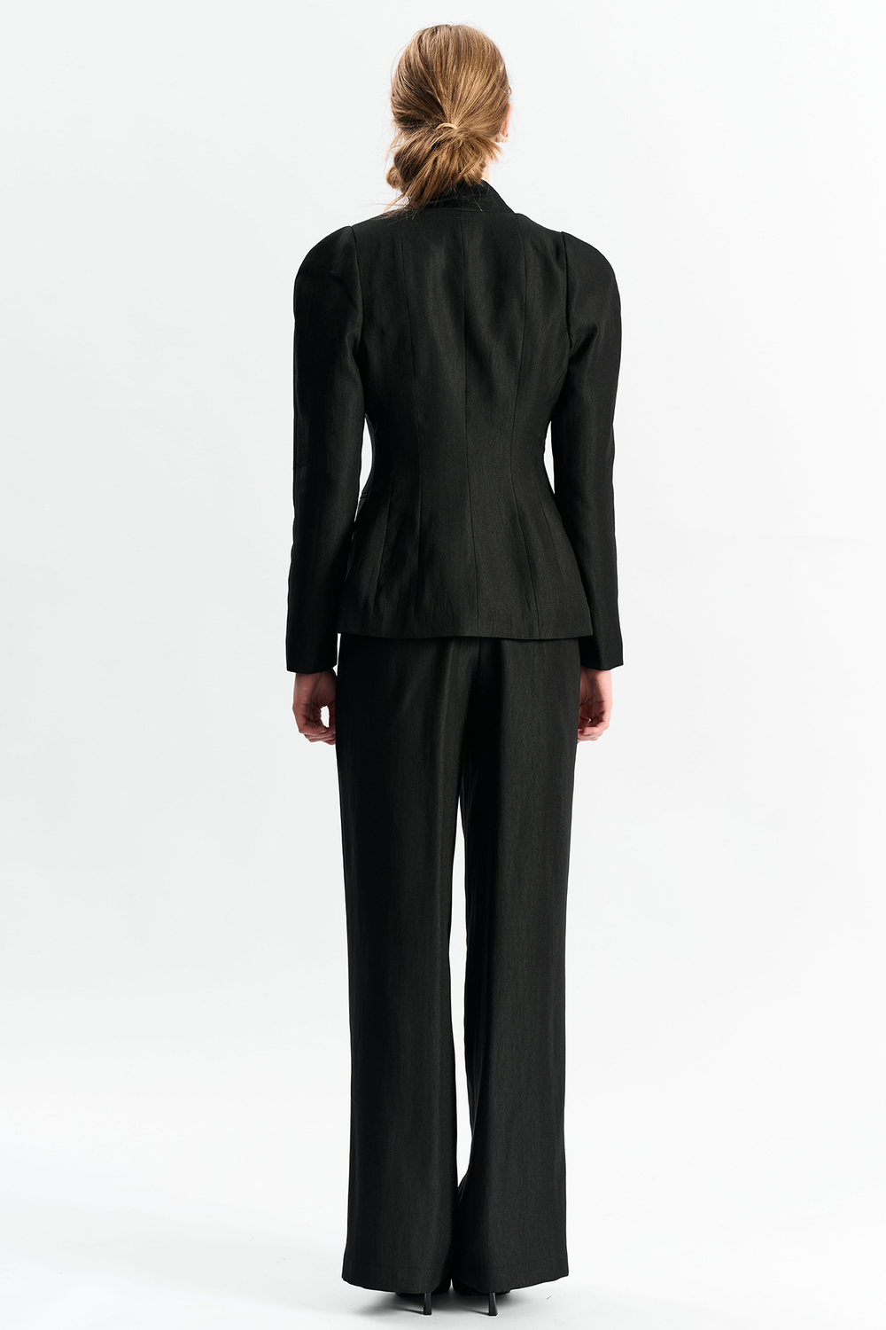 Комплект жакет - брюки 1275 черный