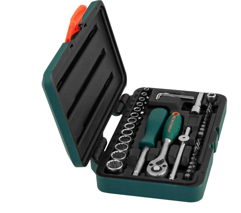 S68H2141S Набор головок торцевых 1/4"DR Super Tech, 41 предмет