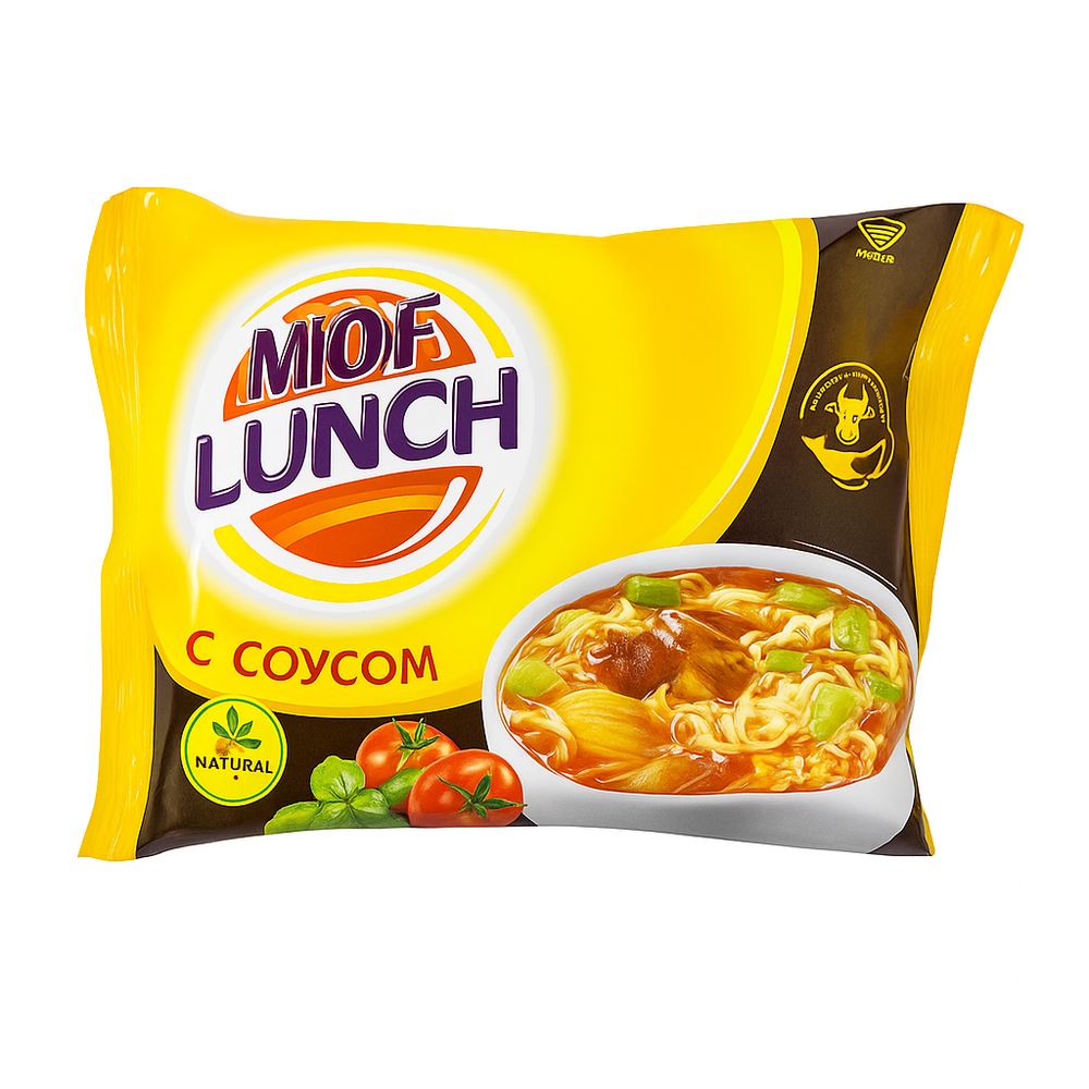 Лапша Hot lunch с соусом 75 гр