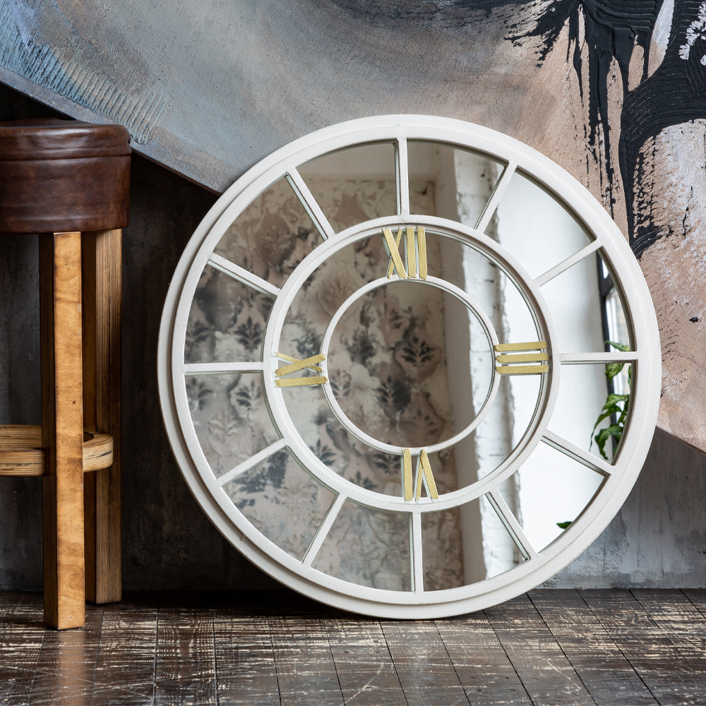 Настенное зеркало Объект мечты Женева вайт