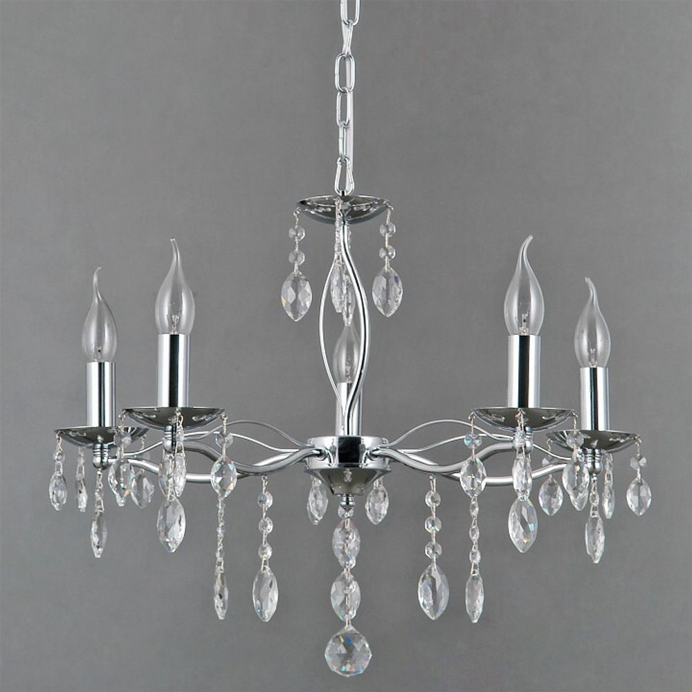 Подвесная люстра ILLUMICO CASTOR IL0266-5PSQ-24 CR CASTOR