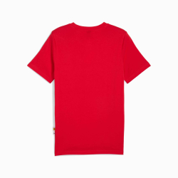 PUMA X SCUDERIA FERRARI МУЖСКАЯ ФУТБОЛКА С ПРИНТОМ SPORTSWEAR, КРАСНЫЙ