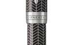 Шариковая ручка Parker Duofold Prestige Centennial, Black Chevron CT, MBlack