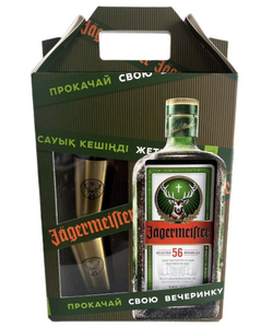 Ликер Jagermeister 0.7 л + 2 Shots