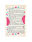 Əlfəcin \ Закладка \ Bookmark Şeffaf Ayraç 29 - Tüylü Çerçeve (12,5X19 sm)