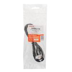 Кабель USB штекер - DC разъем питание 1,4х3,4 мм, спираль 1,5 метра REXANT