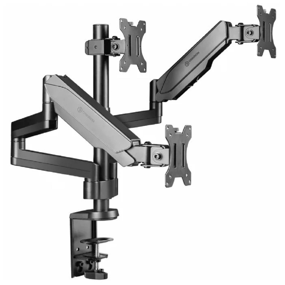 ONKRON G280 чёрный (Для трех экранов с диагональю 13"-32" Допустимая нагрузка: 3 x (1-8 кг) VESA: 75x75, 100x100 мм)