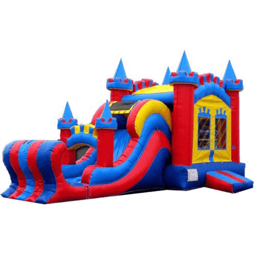 Коммерческий надувной батут "Магический замок"