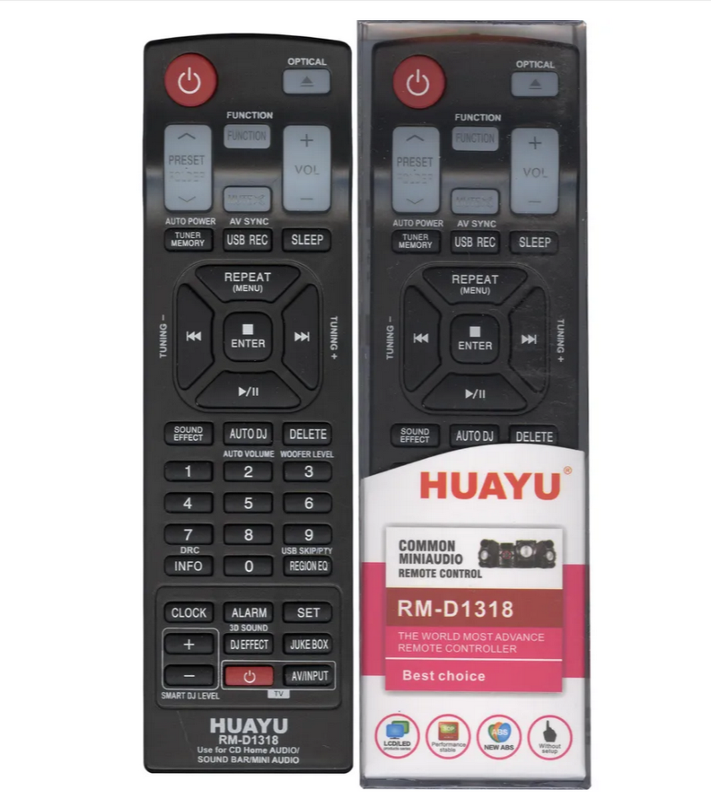 Пульт для муз.центров, саундбаров LG универсальный RM-D1318