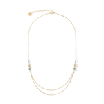 Колье Coeur de Lion Gold-Blue 5064/10-0716 цвет синий, золотой