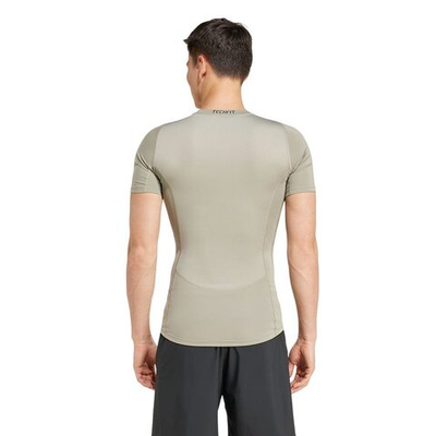 Баскетбольная футболка adidas Techfit Compression T-shirt Green