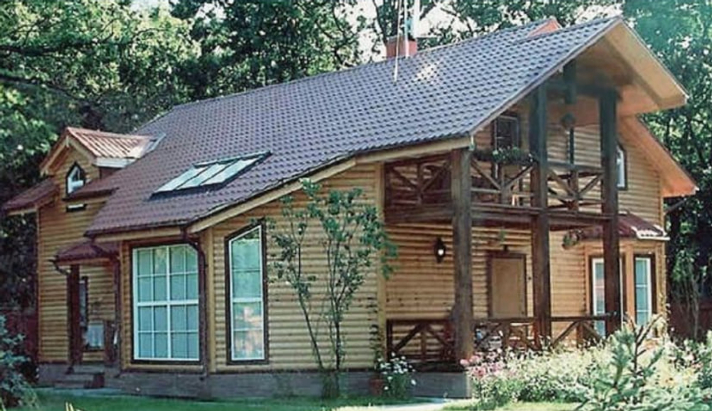 Проект Дома 200 кв. м из бруса Д-37