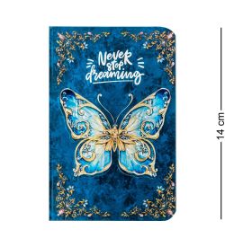 BM-11/1 Блокнот мал. «Бабочки» (3D твердая обложка)