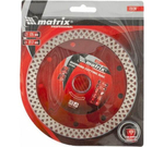 ДИСК АЛМАЗНЫЙ MATRIX ОТР СПЛ СУХОЕ/МОК РЕЗ125Х22,2ММ 73124