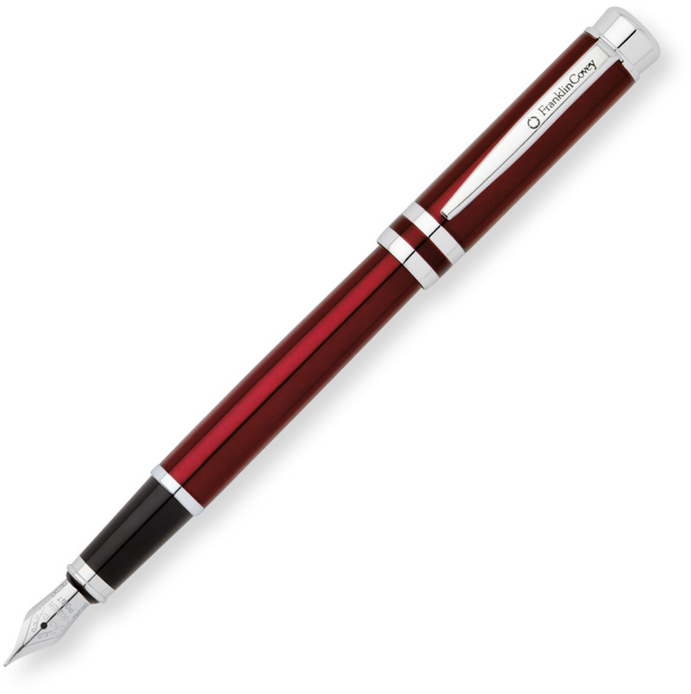 Перьевая ручка FranklinCovey Freemont FC0036-3MS цвет красный в подарочной коробке