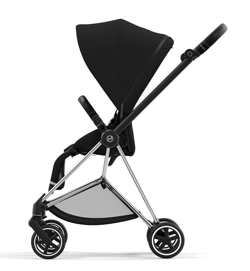 Коляска 2 в 1 Cybex Mios III Sepia Black/Chrome Black