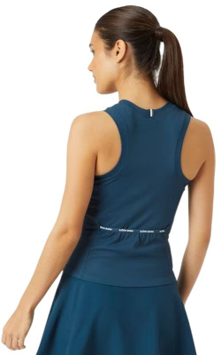 Женский топ теннисный Björn Borg Ace Rib Tank Pocket - небесный