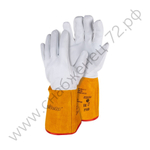 Краги кожаные мягкие FOXWELD ЭЛИТ КCА-01