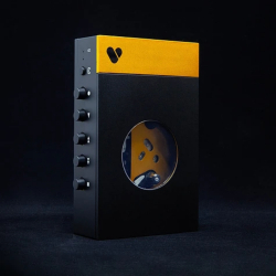 We Are Rewind Cassette Player Black & Yellow